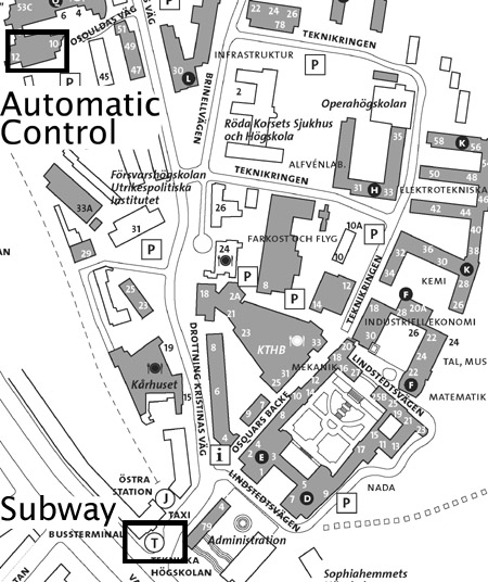 kth map