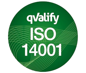 logotyp "qvalify ISO 14001"