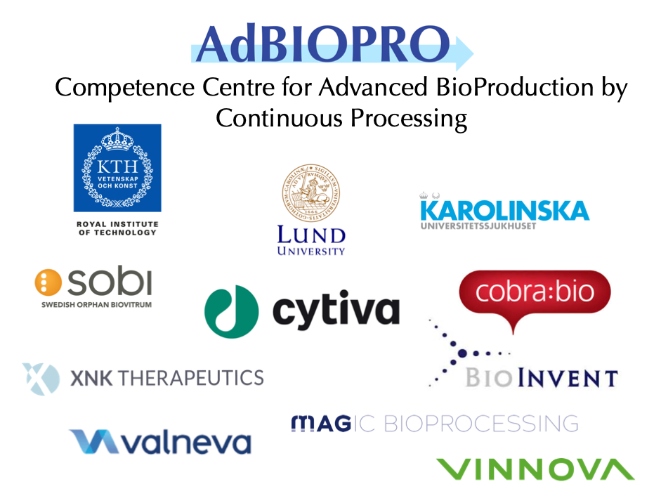 AdBIOPRO Competence Centre for Advanced BioProduction by Continuous Processing is a multi-disciplina
