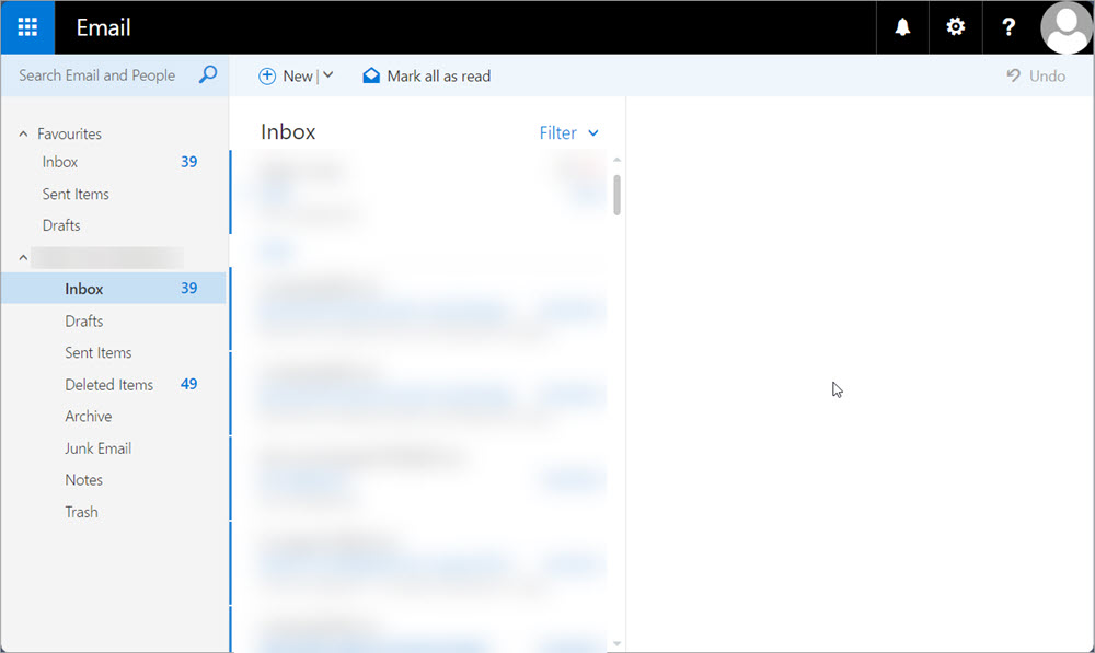 Inbox of your KTH Webmail is shown.