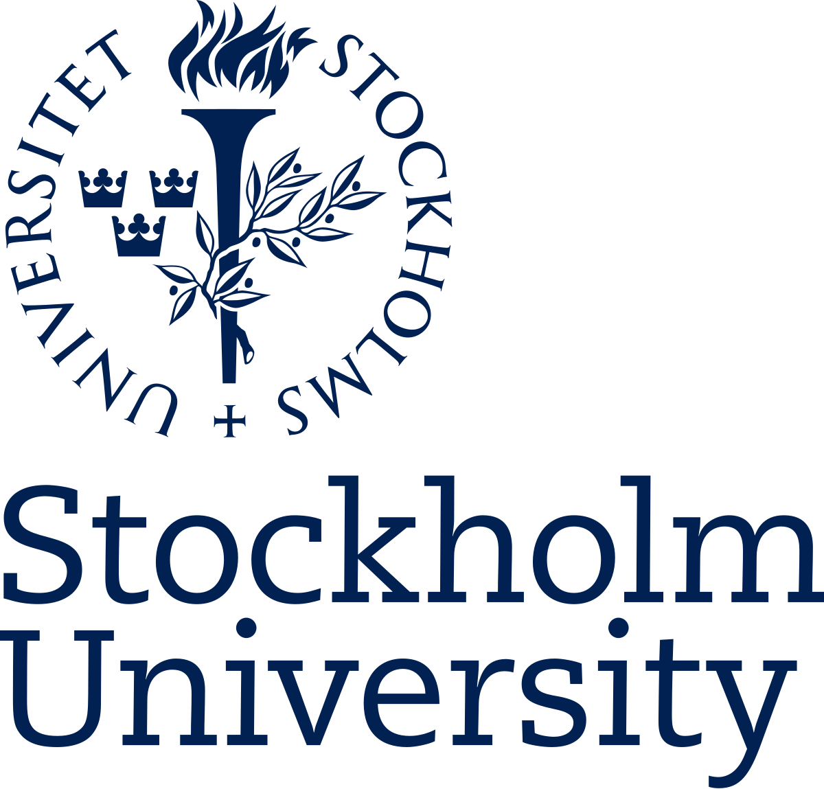 Logo for Stockholm University.