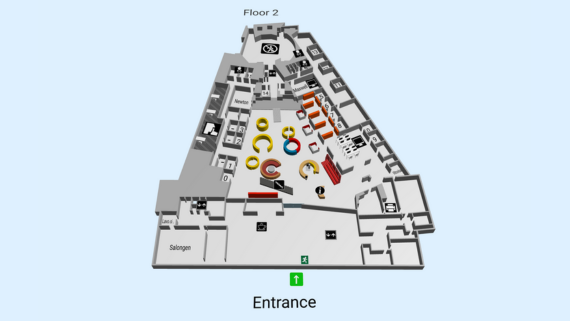 Map of the library