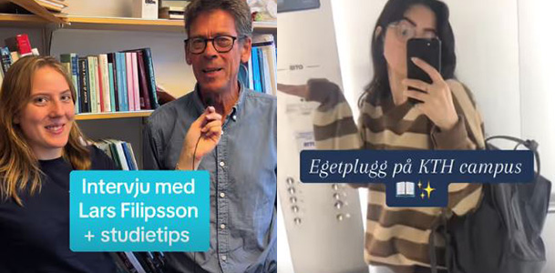 Bilder på inlägg från TikTok