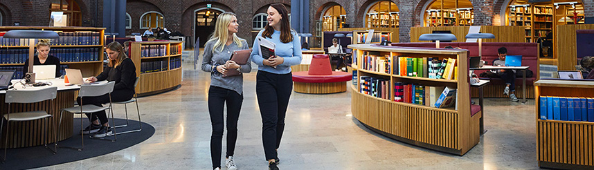 Studenter i KTH Biblioteket