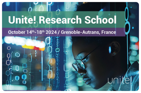 Text: Unite! Research School, October 14th-18th 2024, Grenoble-Autrans, France