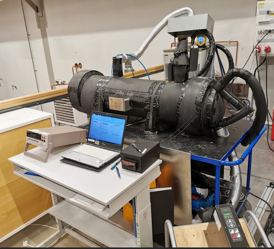 Figure 3. The bench-scale PCM-TES system at EGI that will be used for material testing in HYSTORE pr