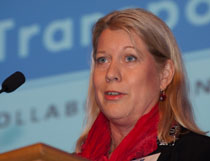 Swedish Minister for Infrastructure Catharina Elmsäter-Svärd