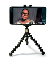 Smartphone på en Gorillapod